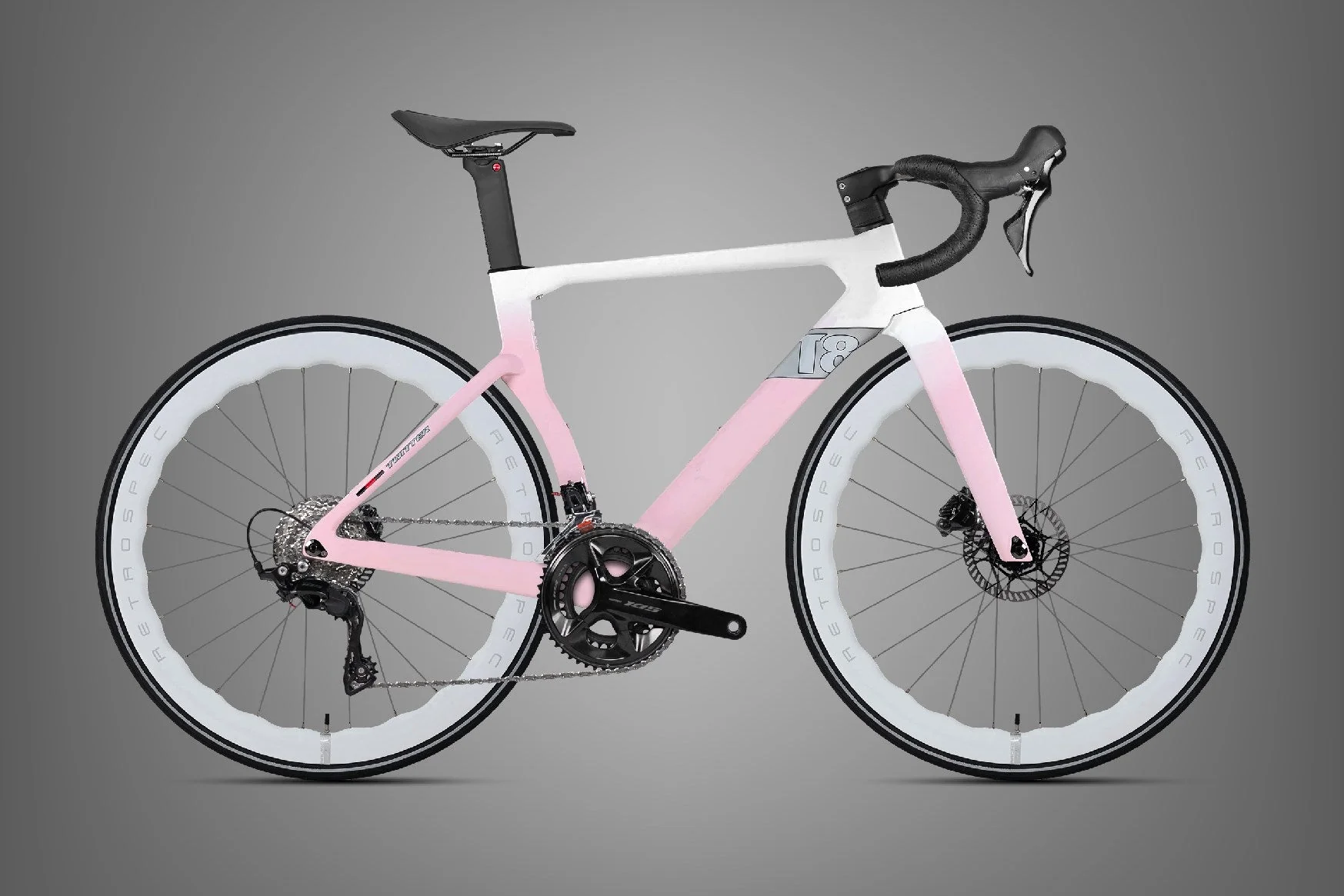 T8 Pro-Disc Twitter Carbon Aero Road Bike - Image 5