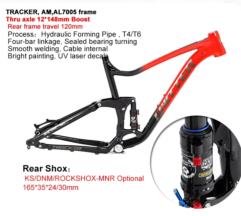 Tracker (SP) - Twitter AM Full-Suspension Mountain Bike - Image 6