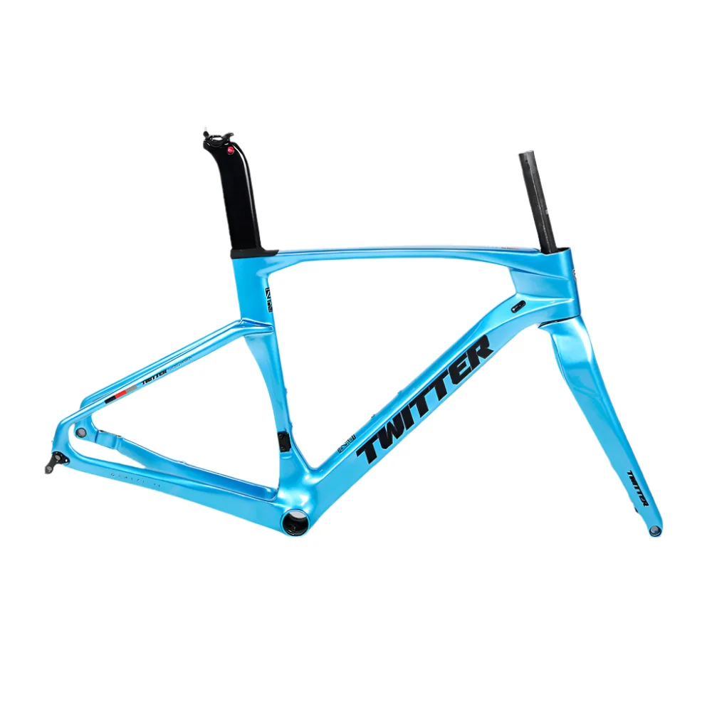 TWITTER GRAVEL V3 Disc Carbon Road Frame Set – T900, 700C, Endurance & Gravel Racing - Image 5