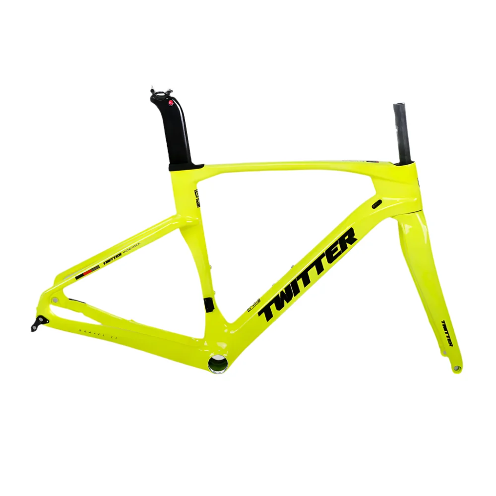 TWITTER GRAVEL V3 Disc Carbon Road Frame Set – T900, 700C, Endurance & Gravel Racing - Image 6