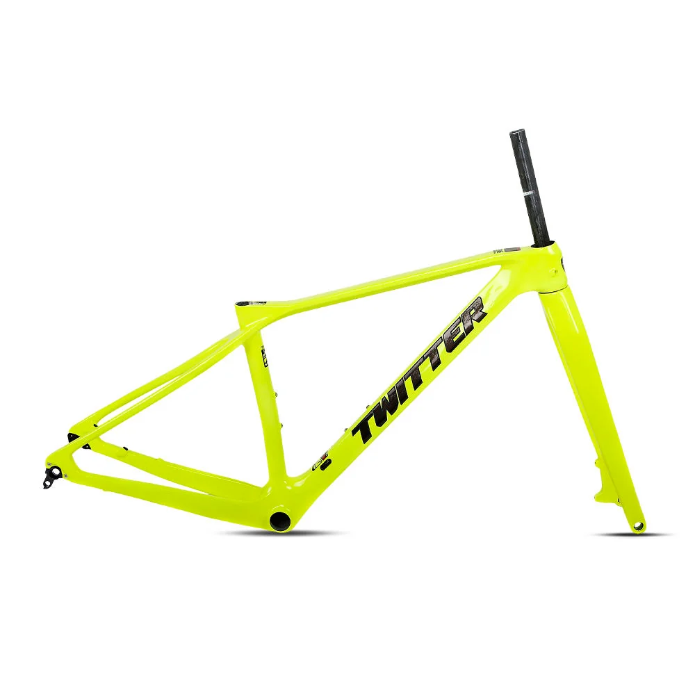 TWITTER M6 Carbon MTB Frame – T900 Mix, 29"/27.5", Strengthened XC, Thru axle +Lever - Image 5