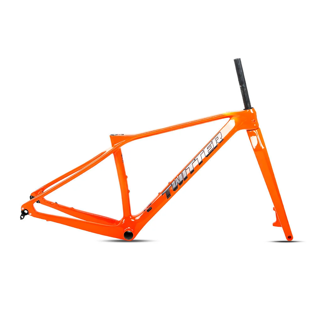 TWITTER M6 Carbon MTB Frame – T900 Mix, 29"/27.5", Strengthened XC, Thru axle +Lever - Image 6