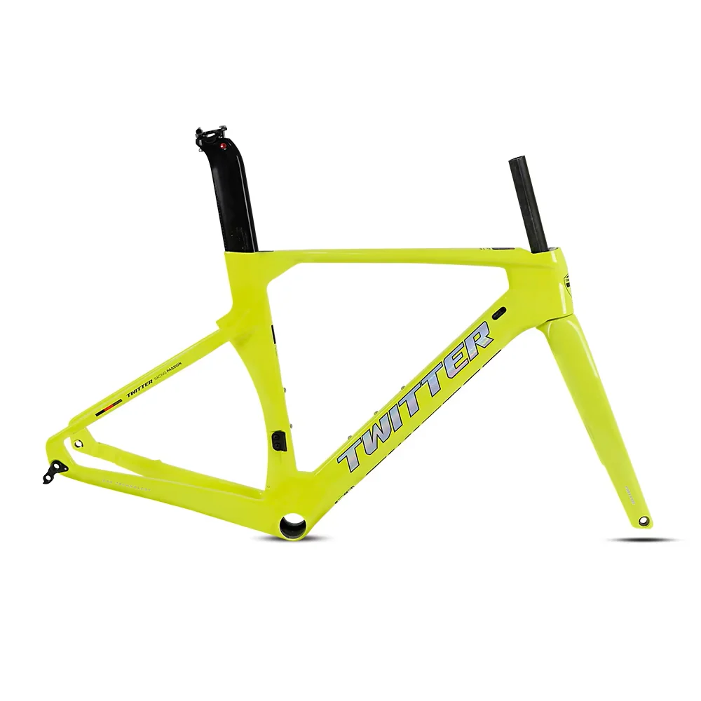 TWITTER R10-C Carbon Road Frame Set – T800, 700C, Aero Design, Gloss+UV Decals - Image 7