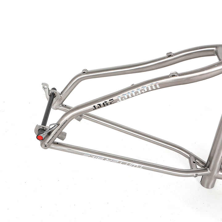 TWITTER WERNER Titanium Alloy MTB Frame – 29"/27.5", Lightweight, XC-Optimized, 142mm Thru axle+Lever - Image 4